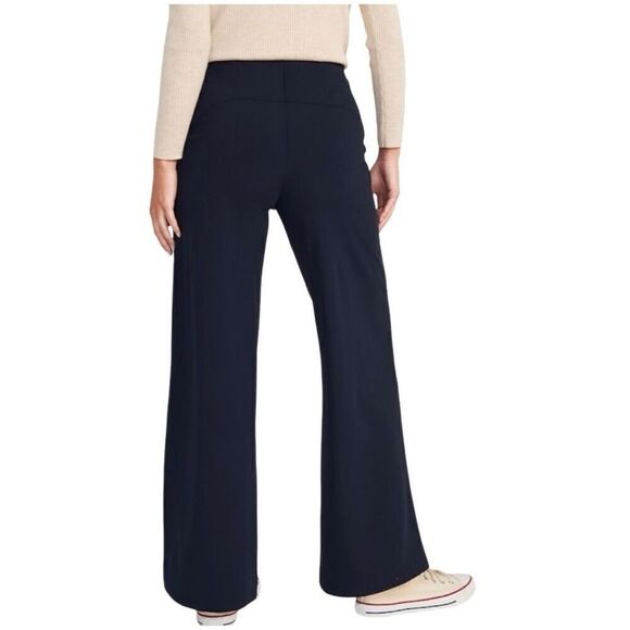 Old Navy NWT navy blue wide leg power soft leggings size L - Picture 3 of 16